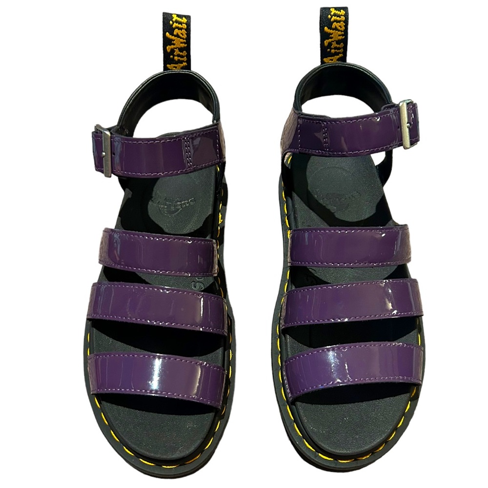 Dr. Martens Blaire Sandal Purple Patent Leather